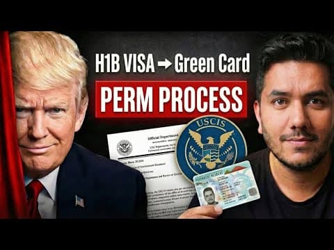 How to go from H-1B to Green Card through the PERM Process — the complete roadmap explained step by step. Bookmark this!
via Yudi J