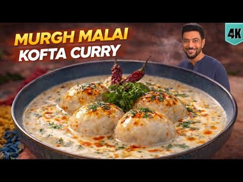 Butter Soft Murgh Malai Kofta — creamy, melt-in-your-mouth chicken kofta in a rich gravy. This is restaurant-level cooking at home!
via Chef Ranveer Brar